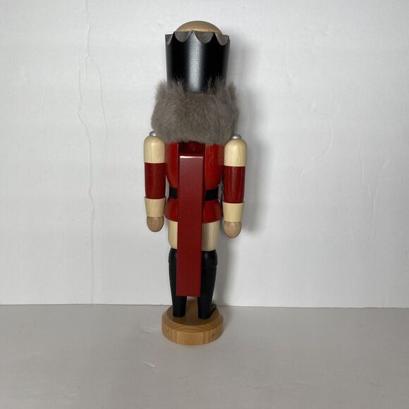 Seiffener Volkskunst Nutcracker - King, 11” Model 11311/1 - Picture 3 of 14